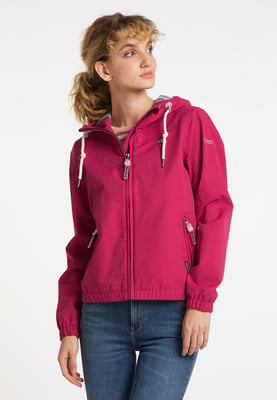 Schmuddelwedda Regenjas Dames rood roze