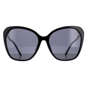 Jimmy Choo ELE/F/S 807 IR zwart grijze zonnebril