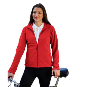 Regatta - Dames Full-Zip 210 Series Microfleece Vest (Rood)