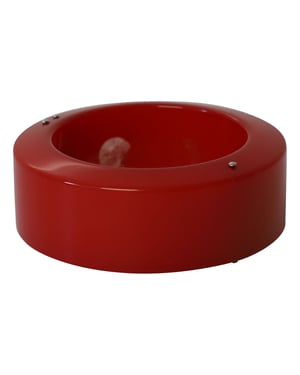 Lanvin Plexiglass Bangle Bracelet in Red Plastic