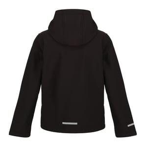 Regatta Kinder/Kids Ablaze 3 Layer Soft Shell Jas (Zwart/Klassiek Rood)