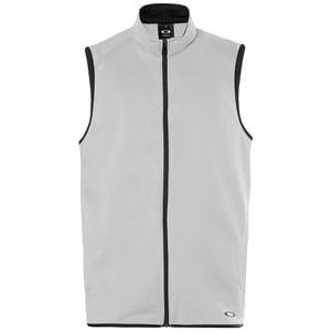 Oakley Zip Up Grey Hydrofree Mens Golf Range Vest Gilet 412540 22Y