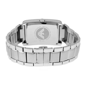 Emporio Armani AR1608 Rechthoekig Zwart Wijzerplaat Herenhorloge