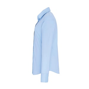 Premier Dames/Dames Popeline Stretch Shirt Met Lange Mouwen (Lichtblauw)