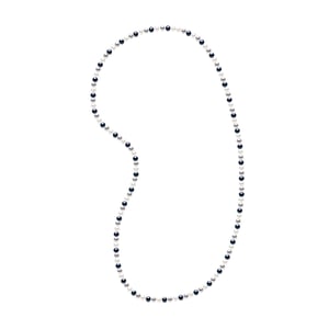 Lang Collier Echte Gecultiveerde Zoetwaterparels Barok 6-7 mm