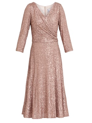 Libbie Midi A-Line Sequin Dress