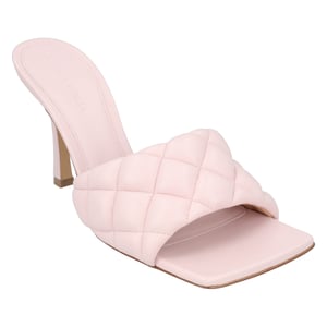 Bottega Veneta Vadderad Mule rosa