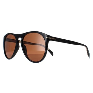 David Beckham DB1008/S 807 70 zwart bruine zonnebril