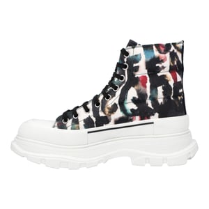 Alexander McQueen Tread Slick Stövlar 'Graffiti'