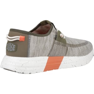 HEYDUDE Sirocco Sport Mode Nylon Men's Green/Dusty Olive/Orange Trainers