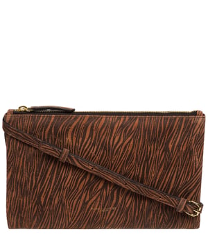 'Anya' Animal Print Nappa Leather Cross Body Bag