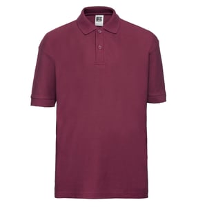 Russell Kinder/Kinder Piqué Poloshirt (Bourgondië)