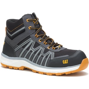 Caterpillar Charge PU/Mesh/TPU Zwarte/Oranje Wandelschoenen
