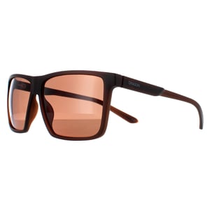 Dragon Rectangle Mens Matte Brown Lumalens Brown Sparrow