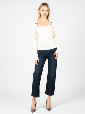 Silvian Heach Pullover Dam Off-White