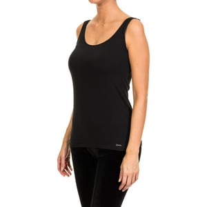 Dames-T-shirt met brede band en ronde hals Lichtgewicht stof 1045201