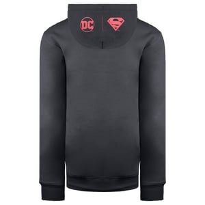 Reebok x DC Superman Hoodie för herrar i mörk grafit