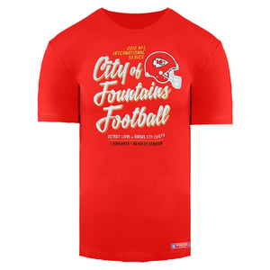 NFL Team Apparel Korte Mouw Crew Hals Rood Junioren T-shirt MKC2072RE
