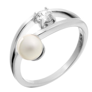 Orphelia Dames 925 Sterling Zilveren Ring - Zilver ZR-7121