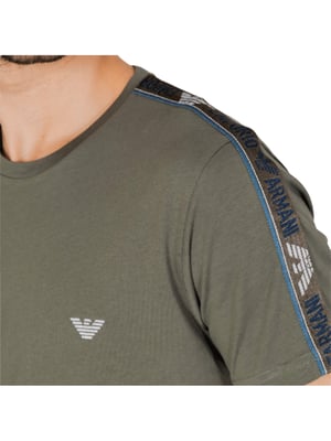 Emporio Armani heren T-shirt met adelaar en GA-print