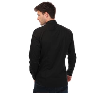 Men's Jack Jones Joe Long Sleeve Shirt in Black