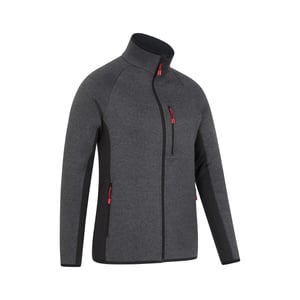 Mountain Warehouse Heren Treston Full Zip Fleecejack (Zwart)