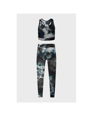 19V69 Italia Womens Leggings and Top Green DEMY DARK GREEN