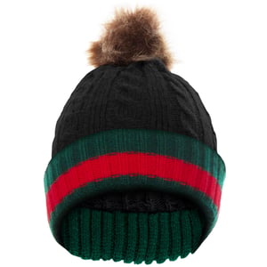 Kruze By Enzo | Chunky Cable Knitted Beanie