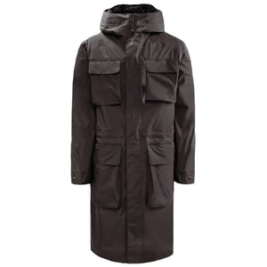 Jack Wolfskin Tech Lab Hudson Uards Heren Bruin Parka Jas
