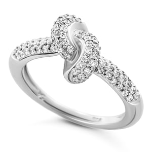 Orphelia 'Palma' Damesring van 925 Sterling Zilver - Zilver ZR-7569