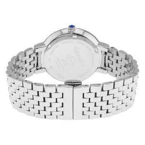GV2 Womens Genoa Diamond 12530 Swiss Quartz Silver Stainless Steel Watch