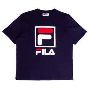 Fila Peacoat Jack Stacked Logo T-Shirt
