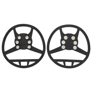 Trespass Gripz Non Slip Traction Aid Ice Grippers (Black)
