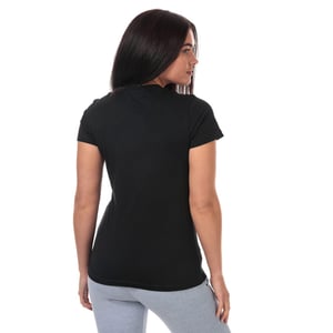 Reebok Vector grafisch dames-T-shirt in zwart
