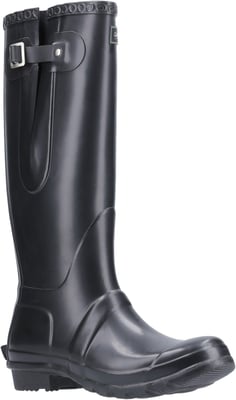 Cotswold Windsor Welly Gummisvarta Wellington-Stövlar