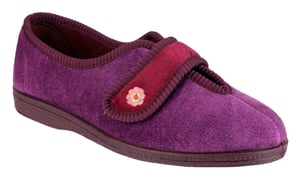 Andrea Touch Fastening Slipper