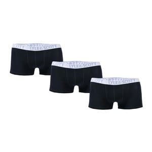 Boy's Lyle And Scott Junior 3 Pack Solid Boxers in Navy