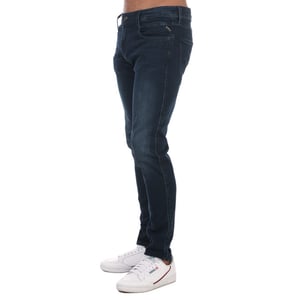 Denim Replay Anbass slimfit jeans met stretch voor heren