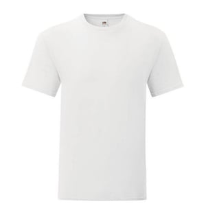 Fruit of the Loom Heren Iconic 150 V Hals T-shirt (Wit)