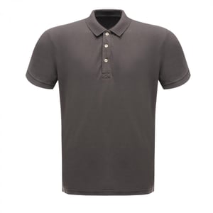 Regatta Professioneel Heren Klassiek 65/35 Poloshirt met korte mouwen (Afdichting Grijs)