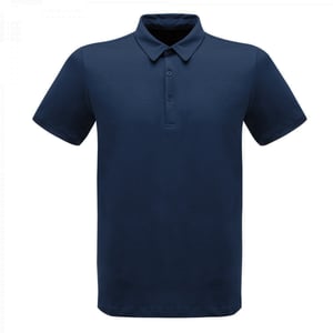 Regatta Professional Herr Classic 65/35 Kortärmad Polotröja (Marin)