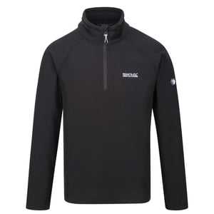 Regatta Great Outdoors Mens Kenger Half Zip Honeycomb Fleece (Ash)