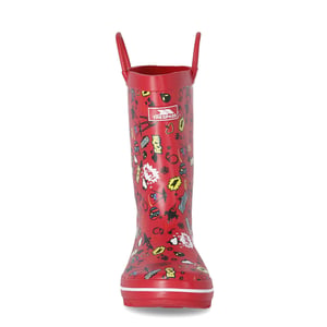 Trespass Kinderen/Kinderen Apolloton Wellington Boots (Rood)