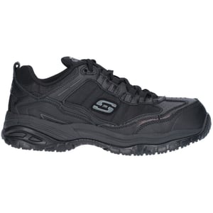 Skechers Herr Soft Stride Avslappnad Passform Snörda Säkerhetsskor