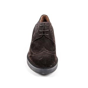V 1969 Italia Womens Brogue Shoe B1670 VELOUR T. MORO