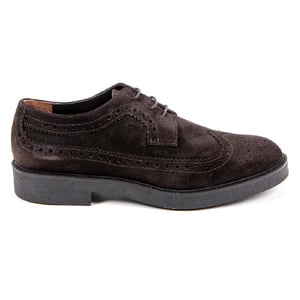 V 1969 Italia Womens Brogue Shoe B1670 VELOUR T. MORO