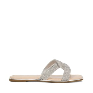 Dune Ladies Lavenham - Diamante Flat Heel Sandals