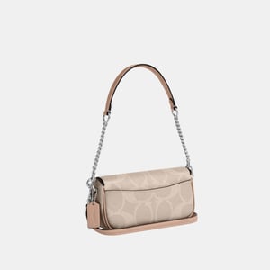 Hailey Flap Bag in Maxi Signature Canvas
