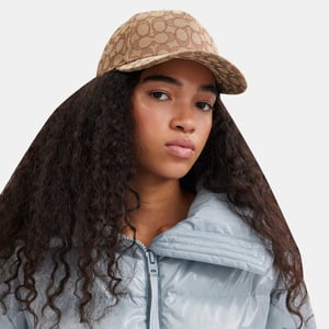 Signature C Jacquard Baseball Hat