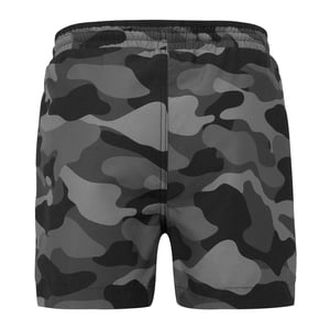 Regatta Skander III Camouflage Zwemshort Kinderen/Kinderen (Grijs/Zwart)